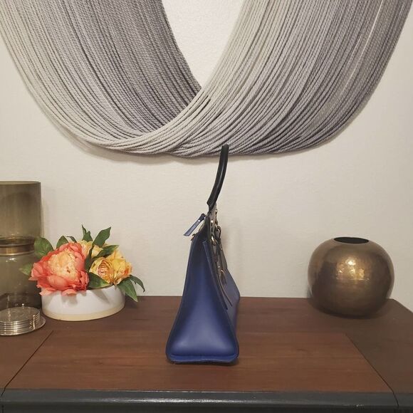 Iacucci Leather Color Block Handbag - Picture 4 of 6